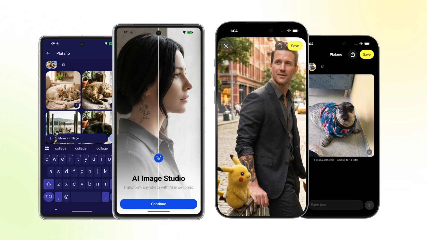 Platano app preview