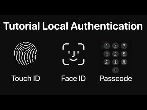 React Native Expo Local Authentication | Face ID | Touch ID | Passcode 2022 thumbnail