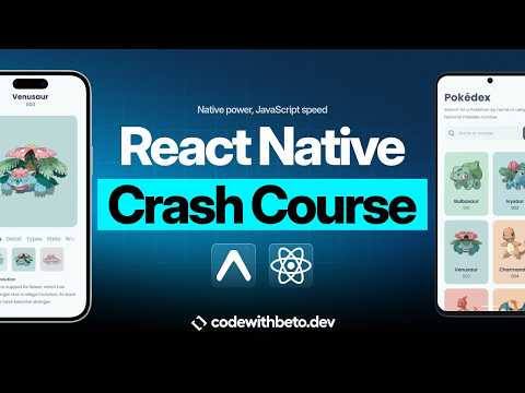 React Native for Dummies 2026 – Full Beginner Crash Course thumbnail