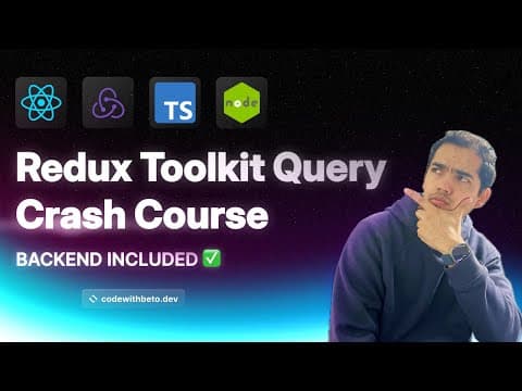 Mastering Redux Toolkit Query | Tutorial for Beginners thumbnail