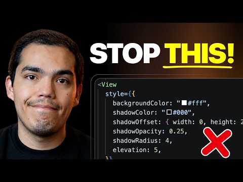Stop Writing React Native Styles Like It's 2022 thumbnail