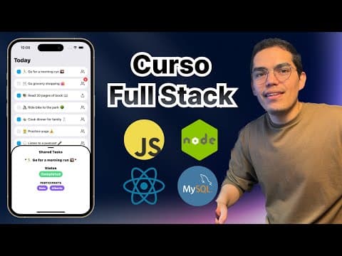 Full Stack Development: A To Do App with React Native, Node.js, and MySQL thumbnail