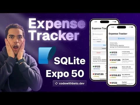 Building a Budget Buddy App with React Native Expo SQLite thumbnail