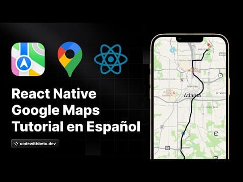 Google Maps with React Native | Directions, Pins, and Location thumbnail