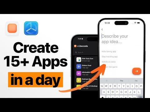 Coding Is Dead? I Built 5 Apps Today Without Writing Code thumbnail