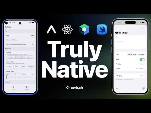 Expo UI Crash Course | Truly Native UI in React Native thumbnail